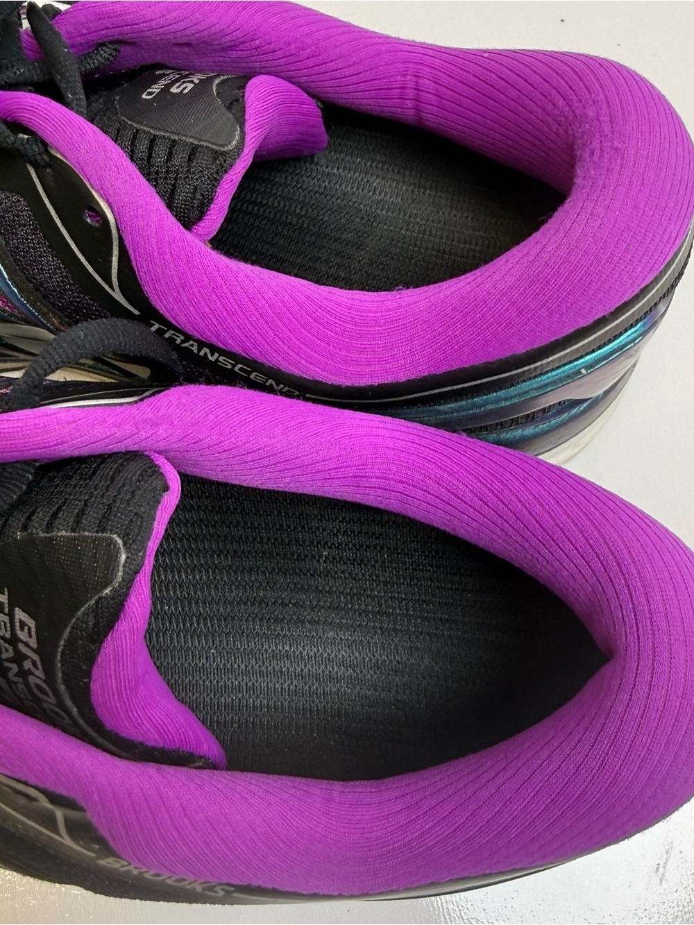 Brooks Transcend 5 Women's Size 10 Black Purple 1202631B023 Running Shoes - Picture 7 of 11